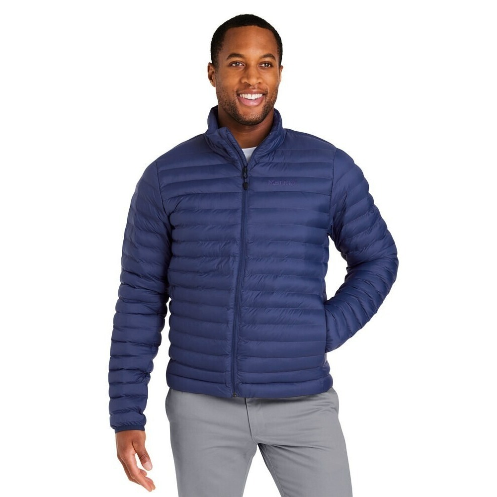 Marmot Mens Echo Featherless Jacket M11178  in Acrylic Navy‎ Size Medium